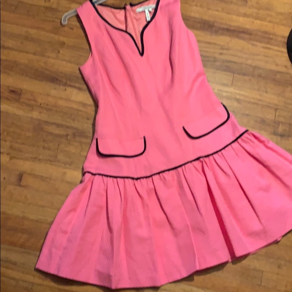 Max and Cleo pink and black dress size 4